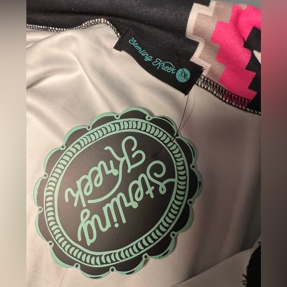 Sterling Kreek 1/4 Zip Lighweight pullover Southwest Style NWT 3x - Picture 3 of 4